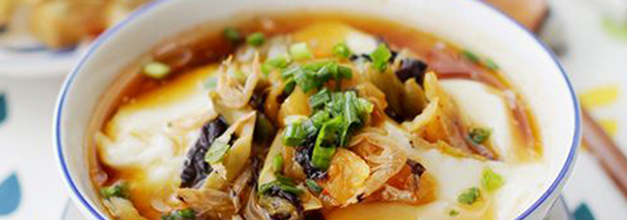 豆腐脑制作过程展示