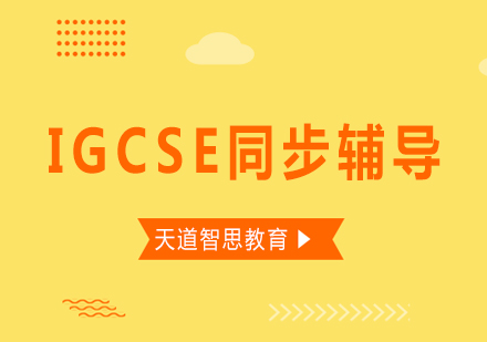 长沙IGCSE同步辅导课程