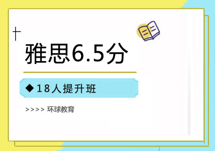 18人雅思6.5分提升班