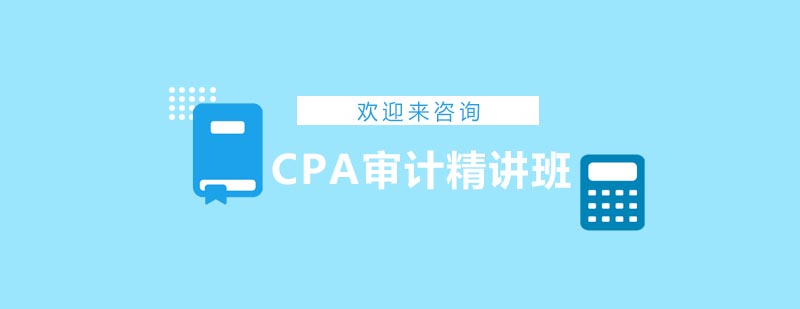 CPA审计课程教学场景