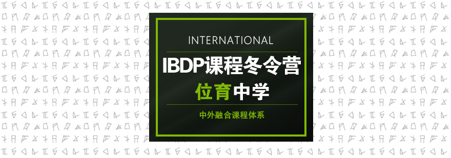 IBDP冬令营学术活动