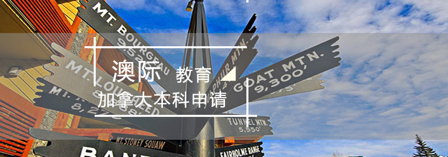 加拿大本科申请流程图