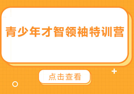 汕头青少年才智领袖特训营