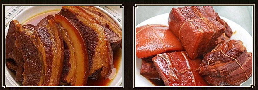 甏肉成品展示