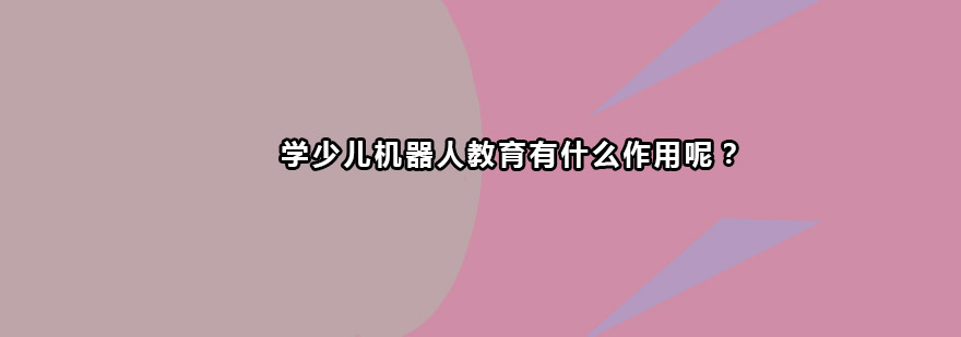 机器人课堂实景