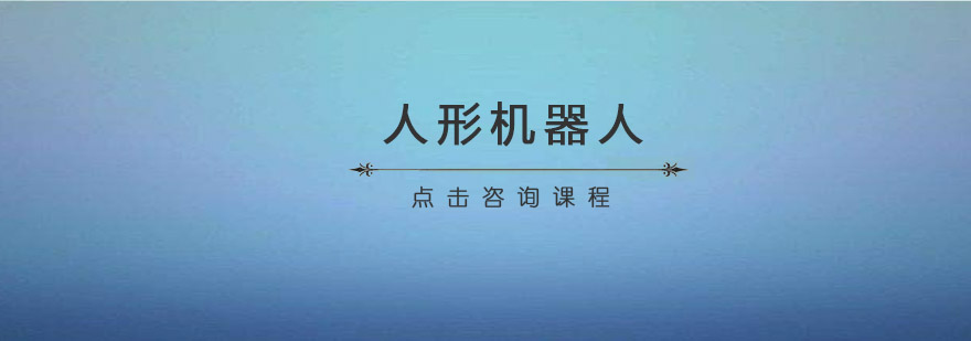 江门人形机器人教学实景