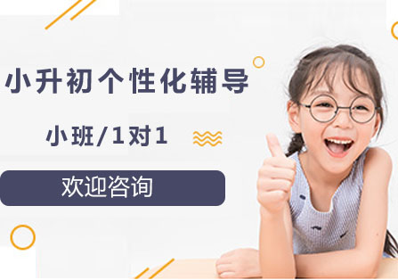 北京小升初个性化辅导班