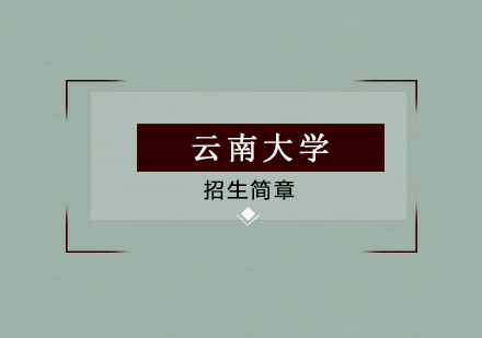 云南大学招生简章