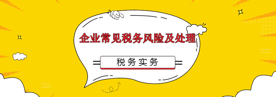 税务风险管理图解