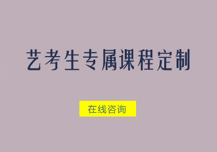 广州艺考生专属课程定制培训班