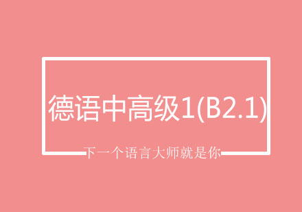 北京德语中高级1(B2.1)培训班