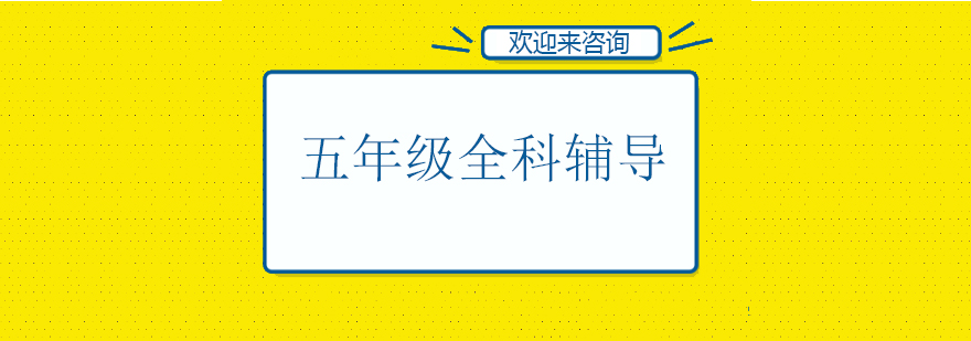 五年级学生课堂实景