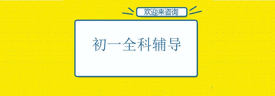 初一辅导课堂