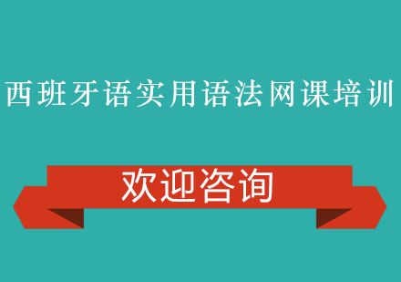 西班牙语实用语法网课培训