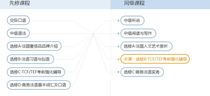 法语考前强化辅导TCFTEFDELF