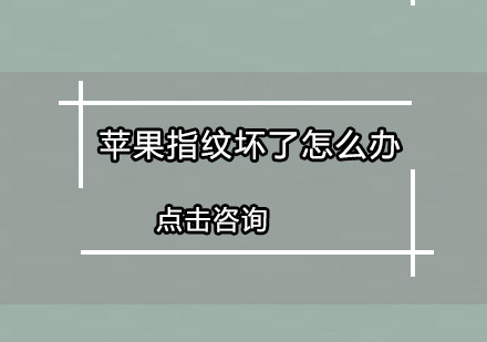 苹果设备指纹功能故障修复指南