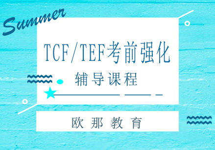 南宁法语TCF/TEF考前强化辅导课程