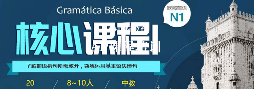 葡语语法课程示意图