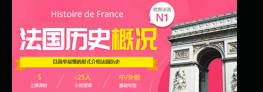 法国历史课程教学场景