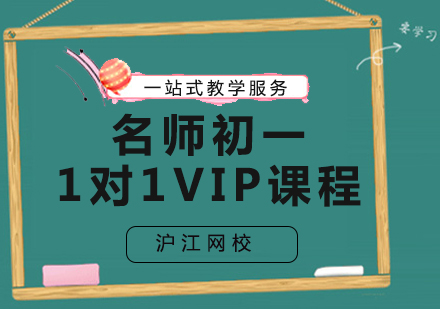 武汉初一1对1VIP培训课程