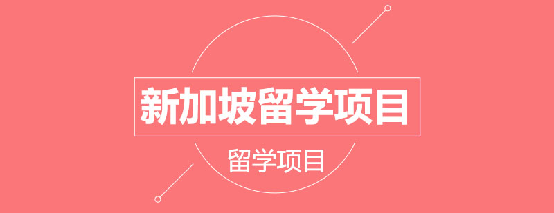 新加坡留学项目展示