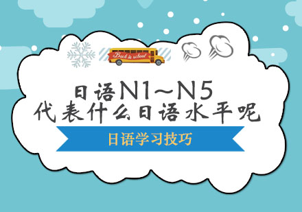 N1~N5代表什么日语水平呢