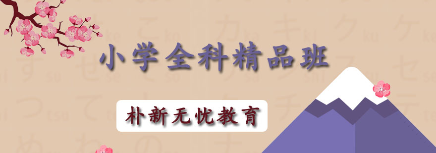 小学全科精品班教学场景