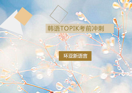 南京韩语TOPIK考前冲刺培训（高级）