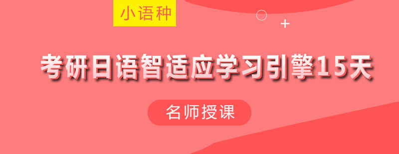 考研203公共日语智适应学习引擎15天