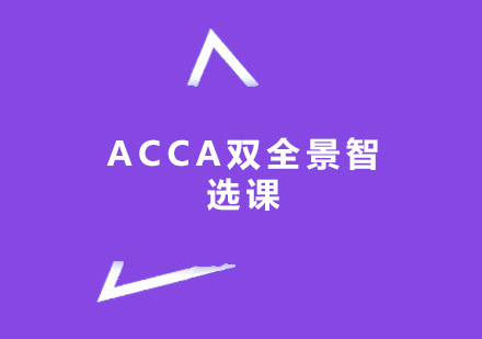 广州ACCA双全景智选课班