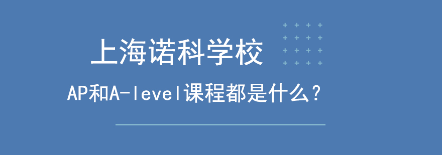 AP和Alevel课程都是什么