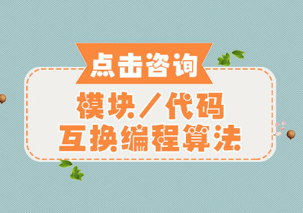 模块/代码互换编程算法2