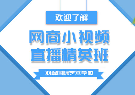 上海網(wǎng)商小視頻直播精英班