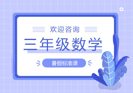 北京三年级数学暑假标准课