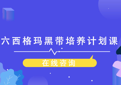 成都六西格玛黑带培养计划课