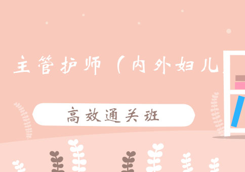 北京主管护师（内外妇儿）高效通关班