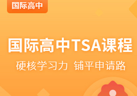宁波国际高中TSA课程