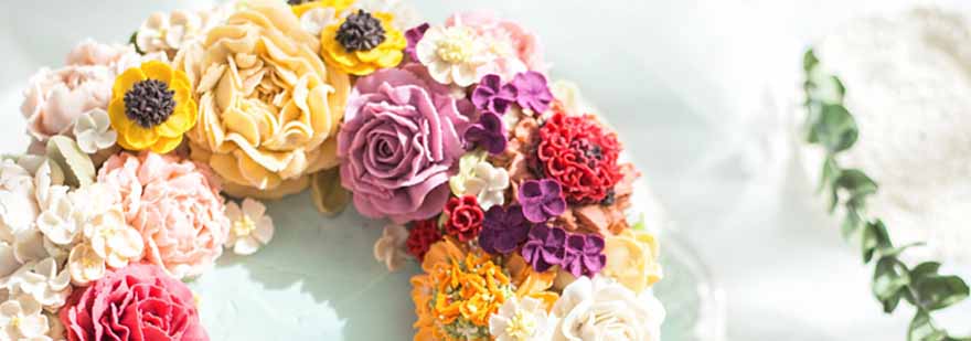 韩式裱花作品展示