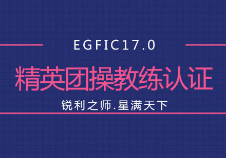 上海EGFIC17.0精英团操教练认证