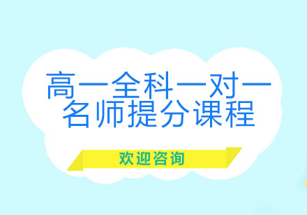 北京高一全科一对一提分课程