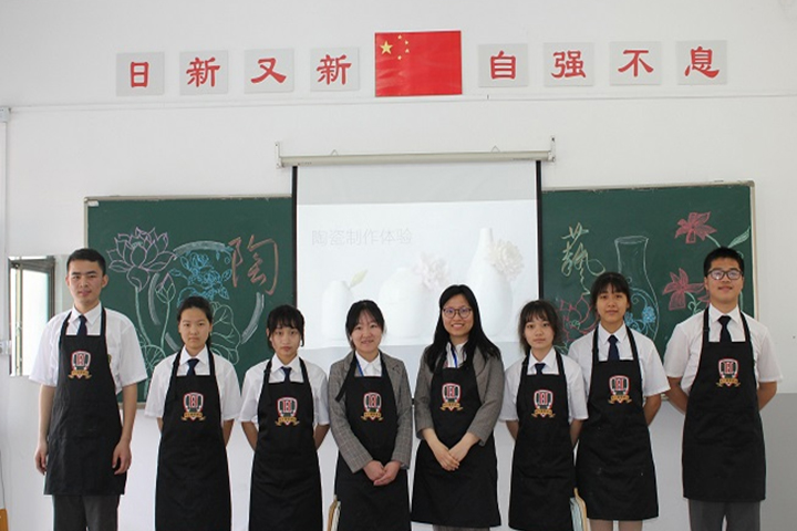 师生合影