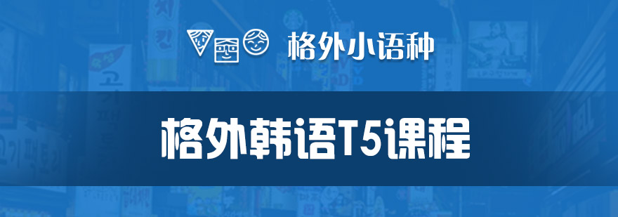 格外韩语T5课程