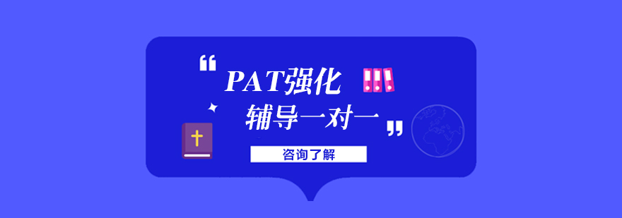 PAT强化辅导一对一