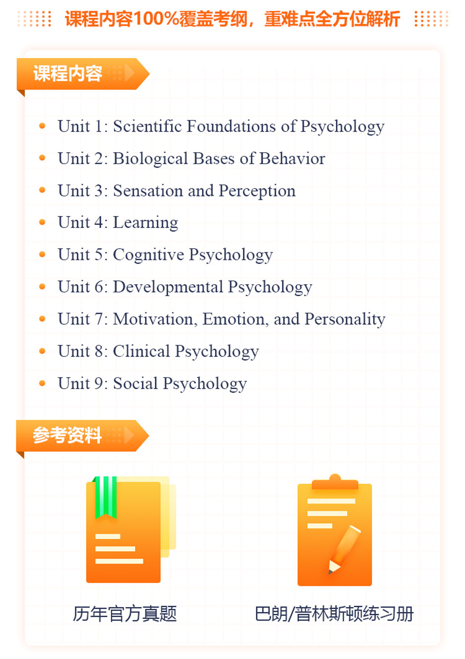 AP心理学教学特色