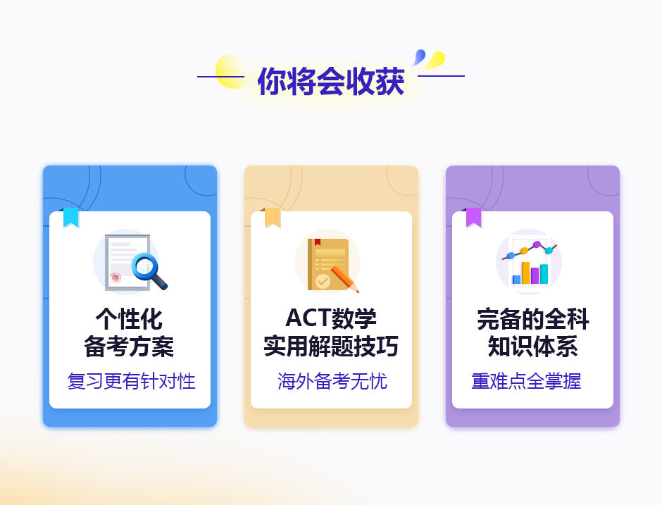 ACT成绩提升曲线
