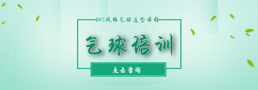 INS风格气球造型作品展示