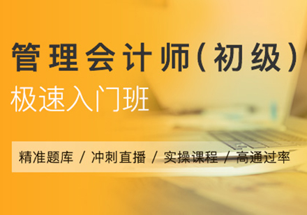 管理会计师（初级）极速入门班