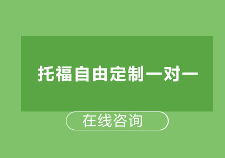 成都托福自由定制一对一培训班