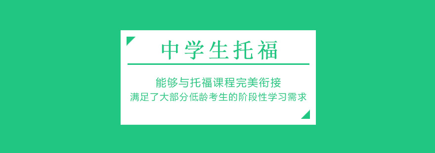 成都中学托福能力预备一对一培训班