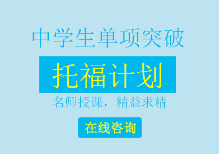 成都中学托福单项突破一对一培训班